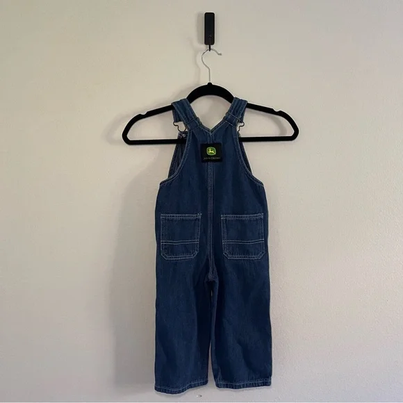 John Deere • Kids Long Denim Overalls - Picture 3 of 4